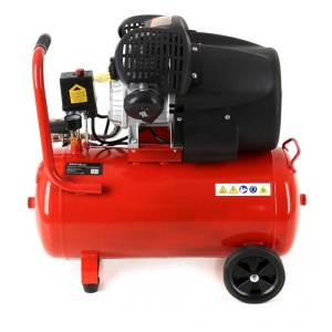 Resigilat Compresor de aer industrial 50litri, 3kW, 2 cilindri 320l/min KraftDele KD1484
