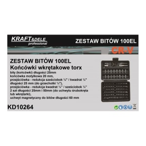 Seturi de biți terminale TX KD10264 100 elemente