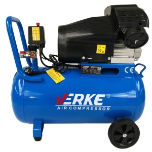 Compresor de aer industrial 50L 2.8kW 2cil. ZV2047/50LA VERKE V81105