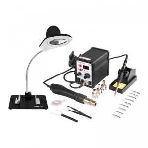 Statie de lipit cu aer cald 3 in 1 60+650 W 480C S-LS-4 Stamos 10020997