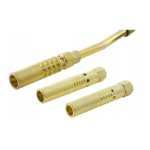 Arzător de gaz 1250-1800 ºC, 3 duze 13, 14, 17mm VERKE V07452