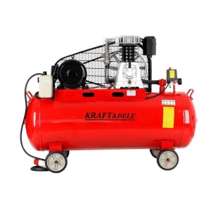 Compresor de aer industrial 300L 5.5kW 2cil. 1100L/m KraftDele KD1476