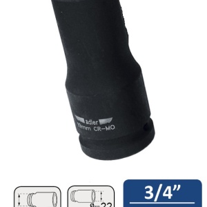 MA3520.22D3/4 CHEIE TUBULARA DE IMPACT LUNGA 3/4" 19-36MM
