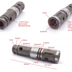Piston pneumatic 3 pentru rotopercutor (kd1692/1693) Nr.1177