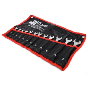 Set chei fixe 12 piese 6-13, 15, 17, 19, 22mm KraftDele KD10921 TBC