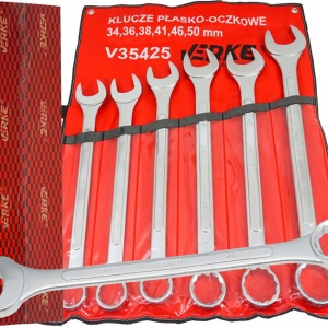 Set chei fixe + inelare combinate 6 piese 34-50mm V35425 Verke
