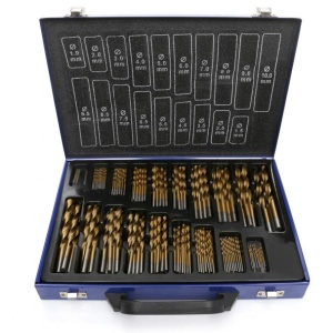 Set de 170 burghie de titan HSS-TIN pentru metal TA1313 Tagred