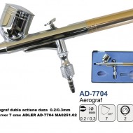Aerograf duza 0.2/0.3mm rezervor 7 cmc ADLER AD-7704 MA0251.02