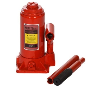 Cric hidraulic tip butelie 12T 150mm KraftDele KD393