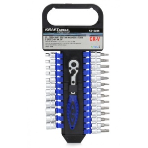 Set bit torx cu crichet 1/4' 27 elemente KD10225