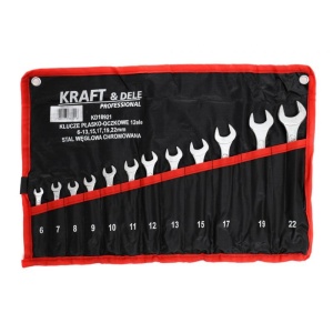 Set chei fixe 12 piese 6-13, 15, 17, 19, 22mm KraftDele KD10921 TBC