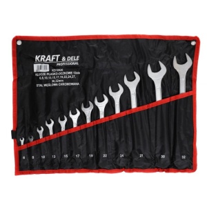 Set chei fixe combinate 12 piese 6-32mm KraftDele KD10926 TBC