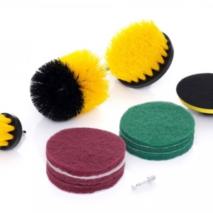 Set de perii curatare pentru bormasina 10 elemente 1/4 TA4203