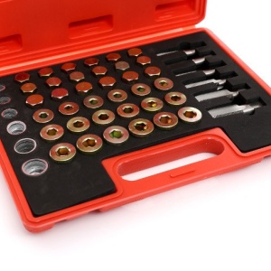 Set pentru Reparare Buson Baie Ulei 114 elemente KraftDele KD10512 TBC