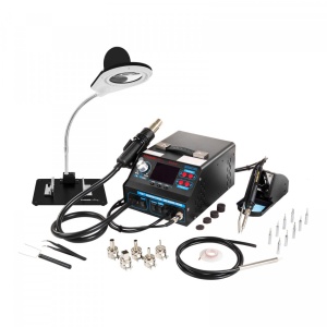 Statie de lipit cu aer cald 5 in 1 75+550 W 480C S-LS-6 Stamos 10020999