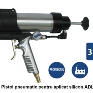 Pistol pneumatic pentru aplicat silicon ADLER AD-2033 INDUSTRIAL 3in1
