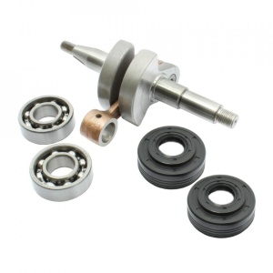 Arbore cotit motor HUSQVARNA 345 350 353 set cu doua garnituri si rulmenti B-K14HUS350