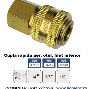 Cupla rapida aer, alama, filet interior 1/4" ADLER MA3023.1