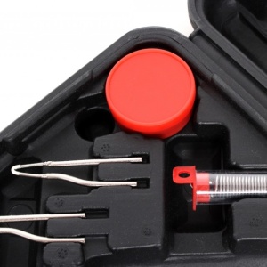 Pistol de lipit cu geanta de transport 200W KraftDele KD1504