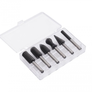 Set de 6 freze HSS biax pentru metal 6mm TA1138 TAGRED