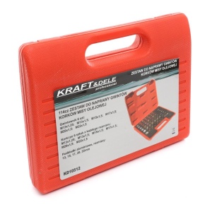 Set pentru Reparare Buson Baie Ulei 114 elemente KraftDele KD10512 TBC