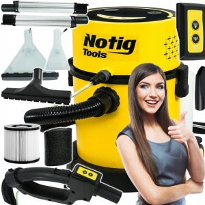Aspirator profesional cu spalare 2000W capacitate 20L putere de aspirare 17kpa N4905