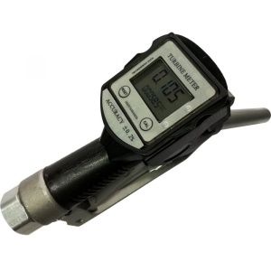 Pistol automat pentru motorina sau benzina cu contor LCD 60 l/min CPN negru V80206 VERKE