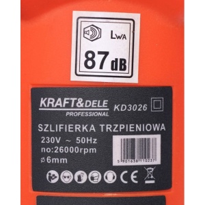 Polizor cu dorn drept 1500W KD3026