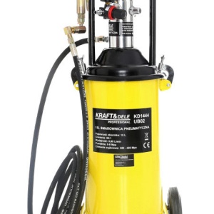 Pompa de gresat actionata pneumatic recipient 15L KraftDele KD1444 TBC