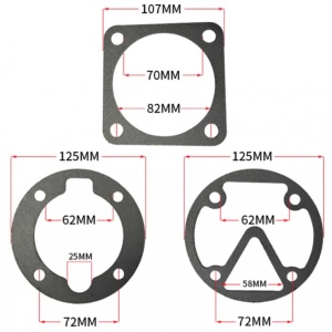 Set garnituri cap compresor 80mm SPC115