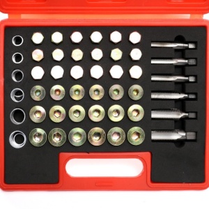 Set pentru Reparare Buson Baie Ulei 114 elemente KraftDele KD10512 TBC