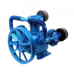 Cap compresor de aer cu 3 pistoane compresie in doua etape 900l/min 12.5 bari BARRACUDA 3090TS BLUE EDITION B-AC3090TS