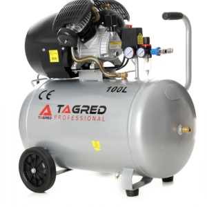 Compresor de aer profesional 100L 8 bari 3kW 380 l/min TA361