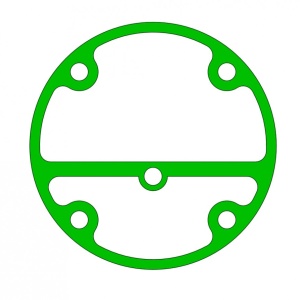 Garnitura cap compresor piston 95mm