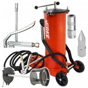 Pompa de gresat actionata la picior recipient 6L VERKE V86131