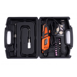 Resigilat lipsa accesorii Mini freza electrica 230V 270W 40 piese 35000 rpm KD10750 Kraftdele