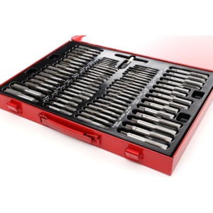 Set trusa tarozi si filiere 110 elemente KraftDele KD10250