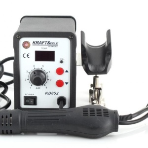 Statie de lipit cu aer cald 2in1 700W KraftDele KD852 TBC