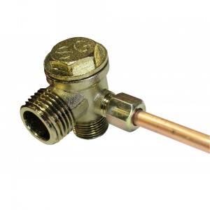 Teava racord presostat pentru cap compresor aer 6 mm 500mm B-ACP0019L