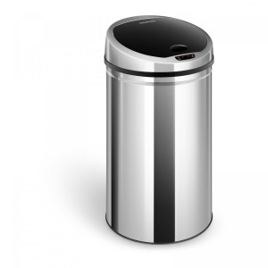 Coș de bucătărie cu senzor 40 L rotund cu coș interior STAR_BIN_02