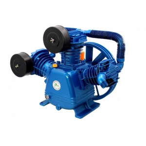 Cap compresor de aer cu 3 pistoane compresie in doua etape 900l/min 12.5 bari BARRACUDA 3090TS BLUE EDITION B-AC3090TS