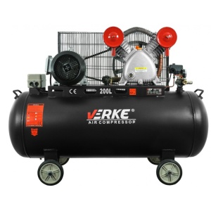 Compresor de aer industrial 200litri 5.5kW 400V 600 L/min V81126 Verke