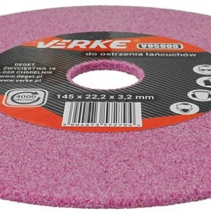 Disc abraziv pentru masina de ascutit lanturi , grosime 3.2x22.2x145 mm V95000
