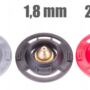 Pistol vopsit electric cu vas inferior 800ml 550W duza 1, 1.8 si 2,5 mm