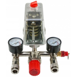 Presostat compresor aer + supape 16A 400V 3-8 bari VERKE V81209