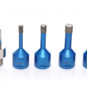 Set 4 carote diamantate pentru piatra, gresie si beton 6-12mm M14 TA4088 TAGRED