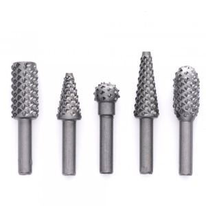 Set de 5 freze profilate HSS biax pentru lemn si metal 6.3mm KRT1137