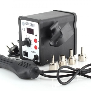 Statie de lipit cu aer cald 2in1 700W KraftDele KD852 TBC