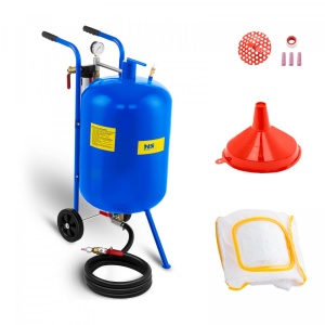 Statie de sablare profesionala cu nisip mobila 76L MSW-MS76A 10060306