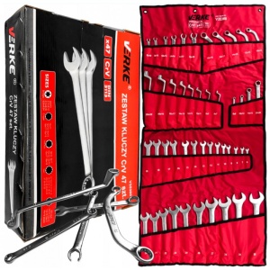 Set chei combinate inelare torx cotite 47 elemente 6-32mm VERKE V35360